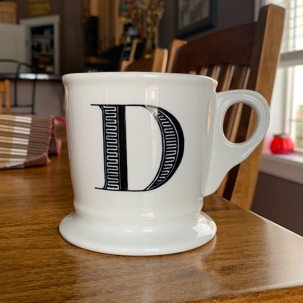 Anthropologie D mug